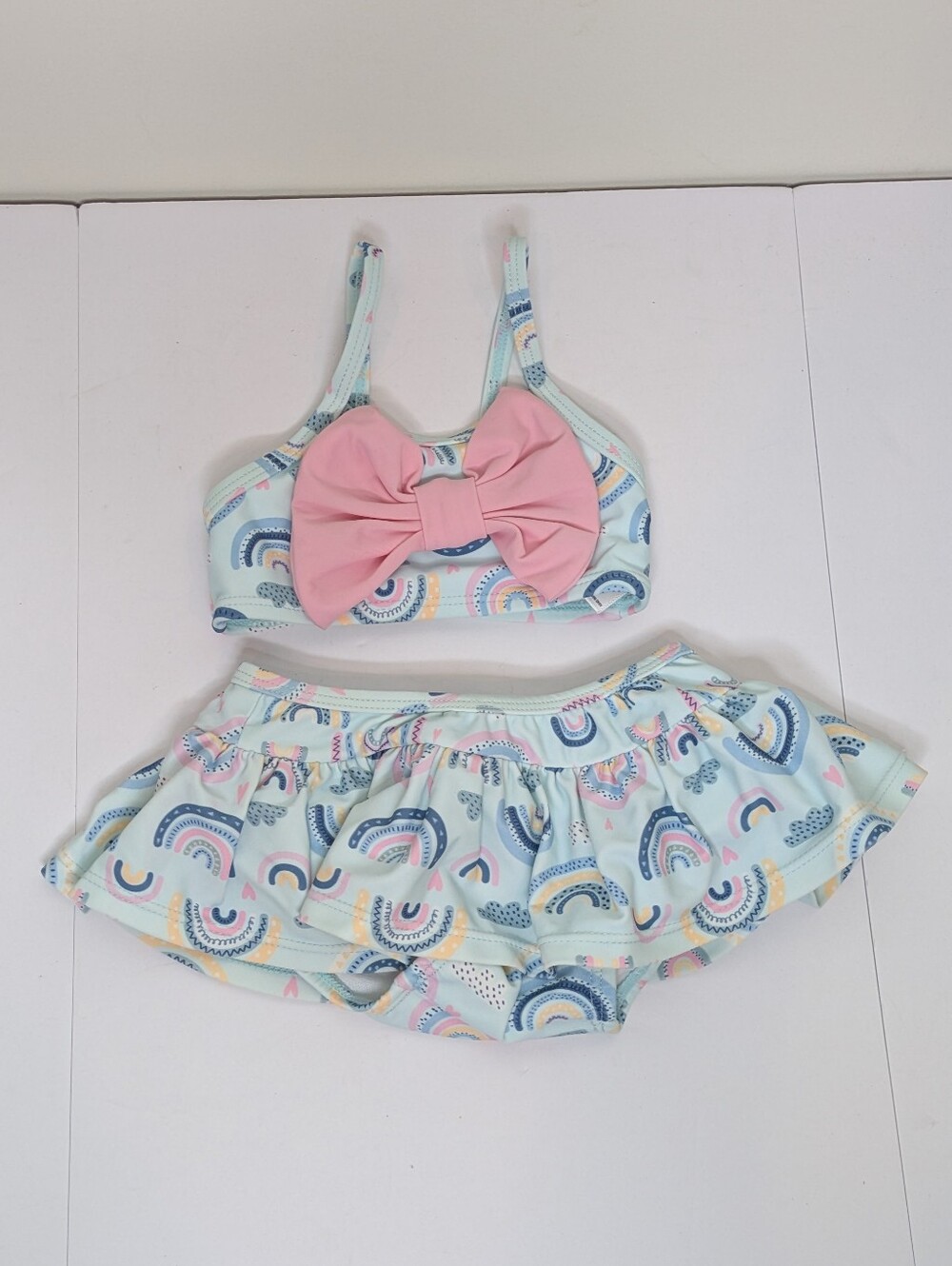 Ruffle Butts Rainbow 2 Piece Bikini 6-12m